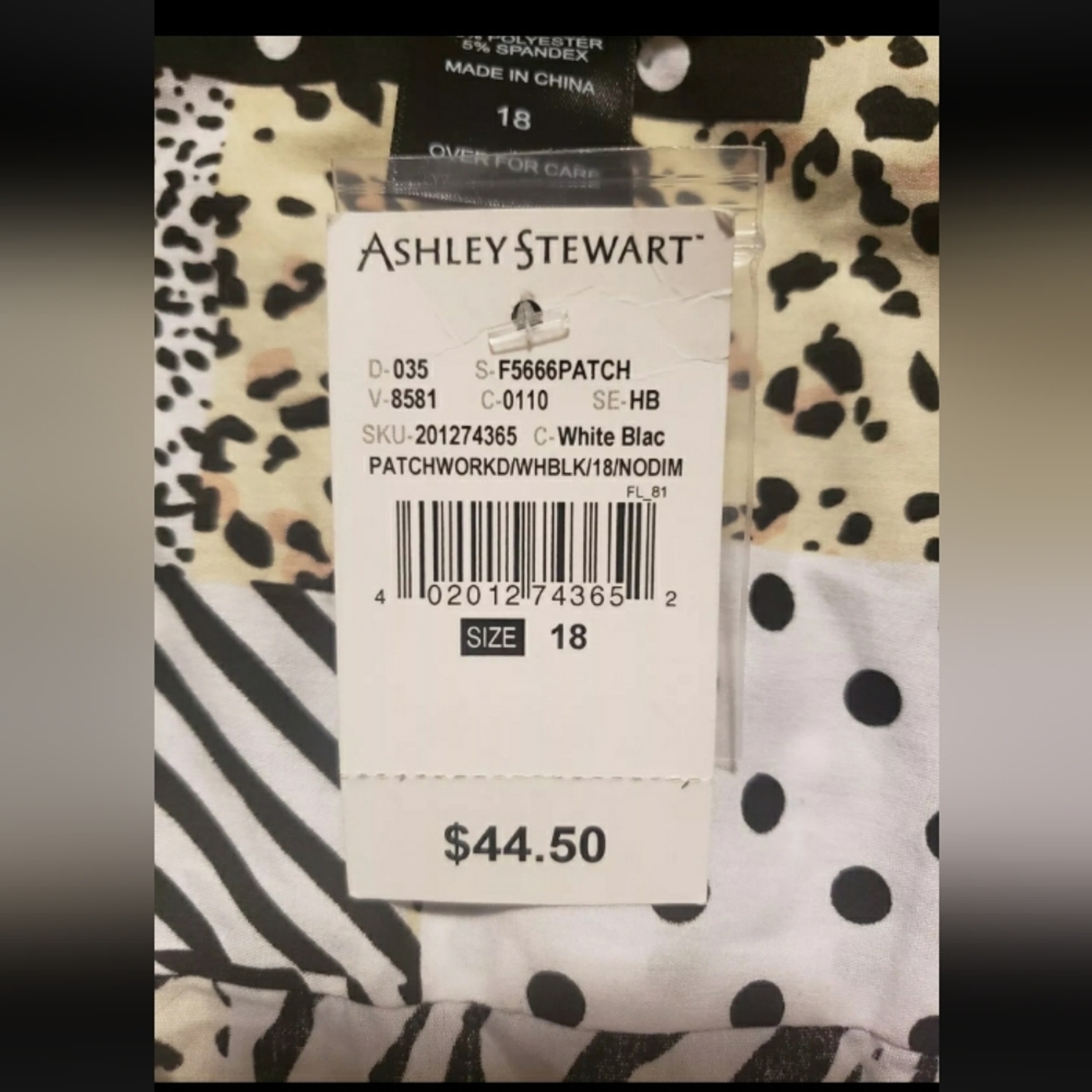 Ashley Stewart Top Size 18 Multicolor - Picture 11 of 11